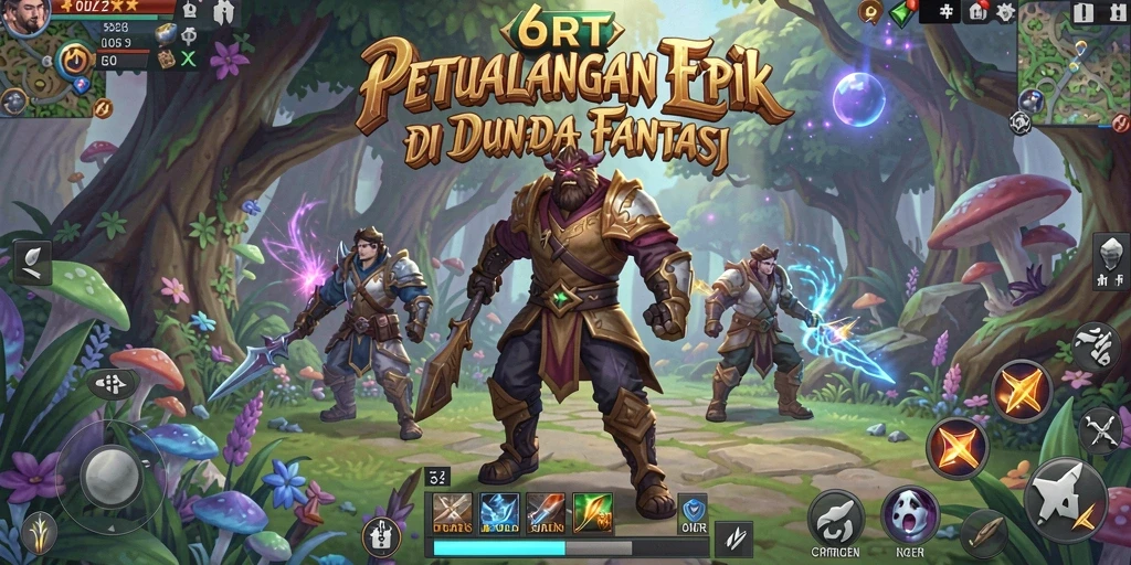 Tangkapan layar menunjukkan pertarungan mendebarkan dari 6RT.
