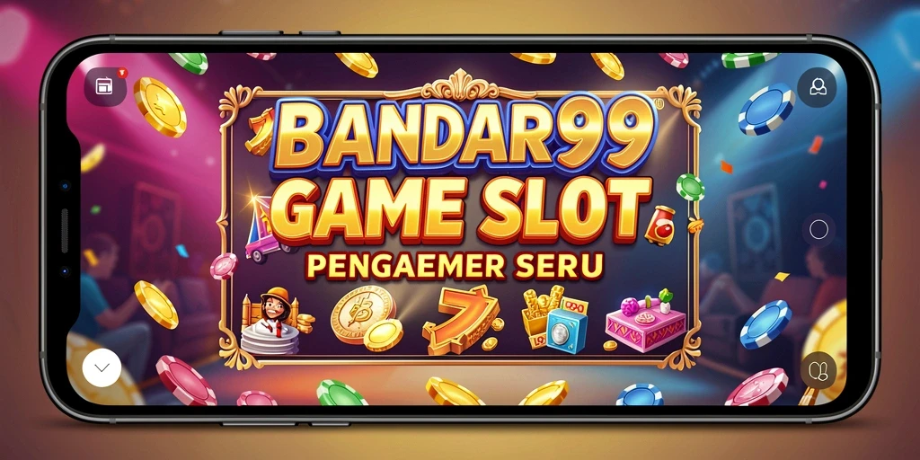 Tampilan gameplay Slot BANDAR99 yang memukau dan penuh warna.