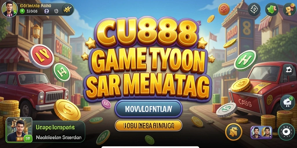 Tampilan gameplay CU888 yang menarik dan interaktif.
