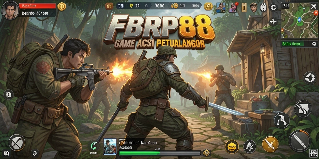 Tampilan gameplay seru dalam FBRP88 dengan aksi mendebarkan.