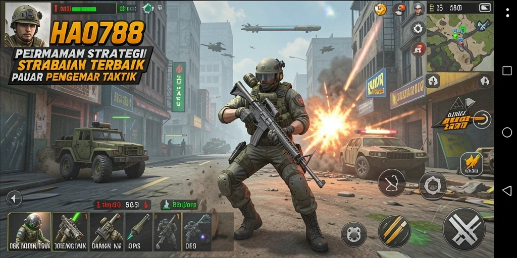 Tampilan gameplay menarik dari HAO788 yang penuh strategi dan taktik.