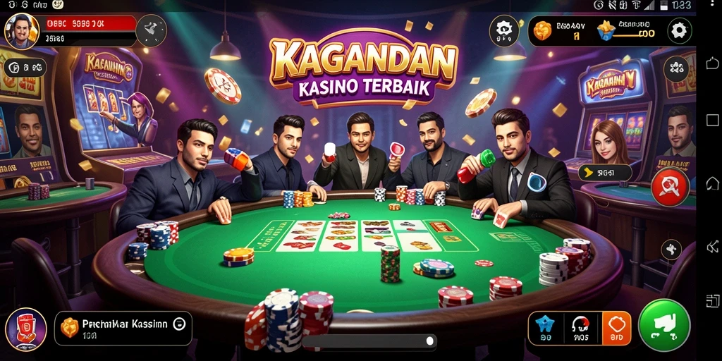 Tampilan gameplay KAGANDAN yang menarik dan interaktif.