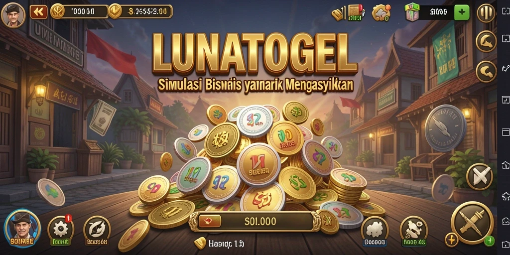Tangkapan layar menampilkan momen seru dalam gameplay LUNATOGEL.