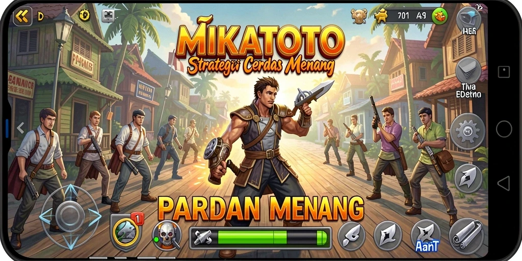 Tampilan gameplay MIKATOTO yang seru dan strategis.