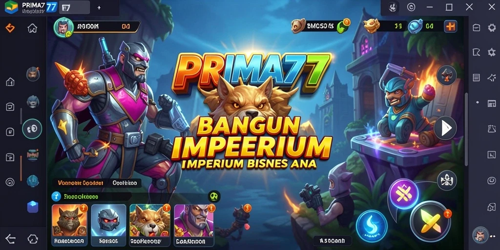 Tampilan gameplay PRIMA77 yang menarik dan penuh strategi.
